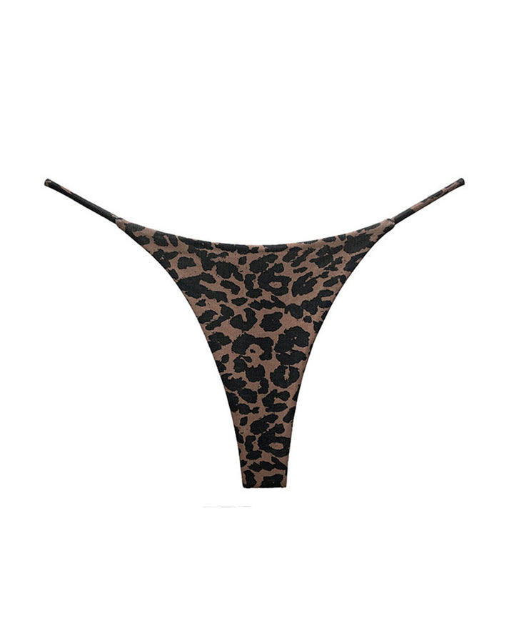 Double-Layer String Cotton T-Back Thong – FloralShe