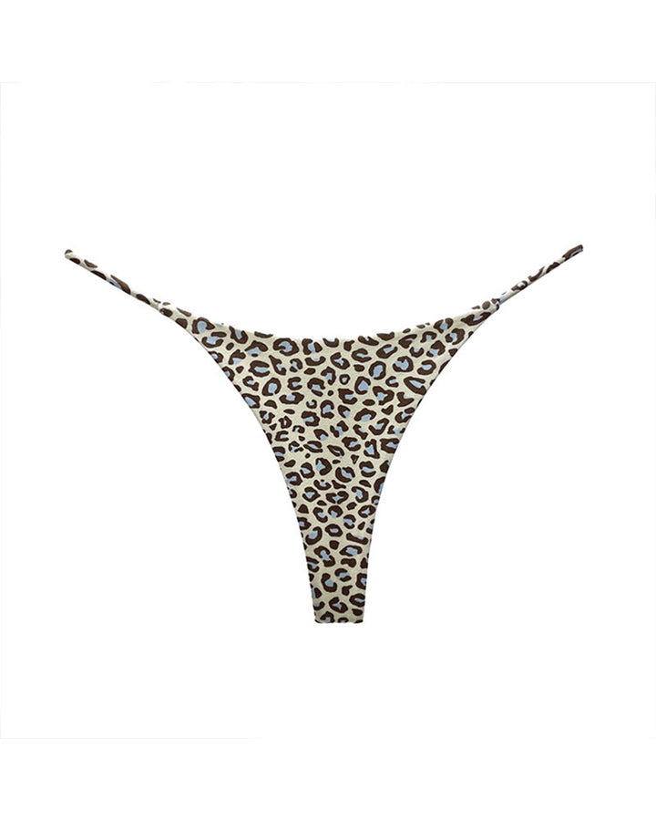 Double-Layer String Cotton T-Back Thong – FloralShe