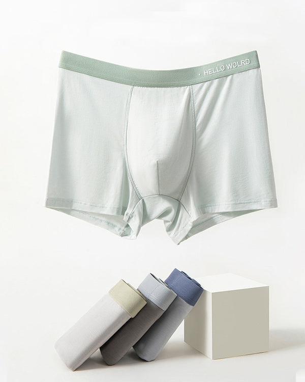 7A Roupa Interior Masculina Antibacteriana Modal Sem Costura e Respirável