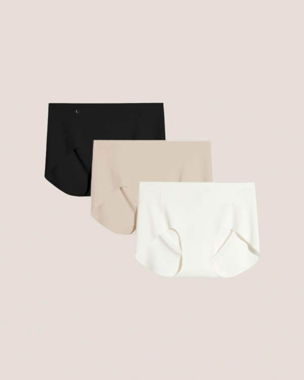 3pcs Comfort One-size Classic Mid-Rise Briefs